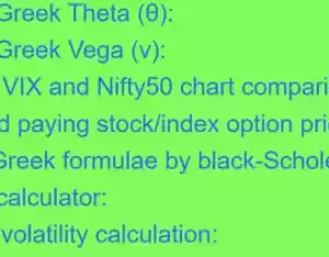 The option Greeks: Theta, Vega, and Rho part-2